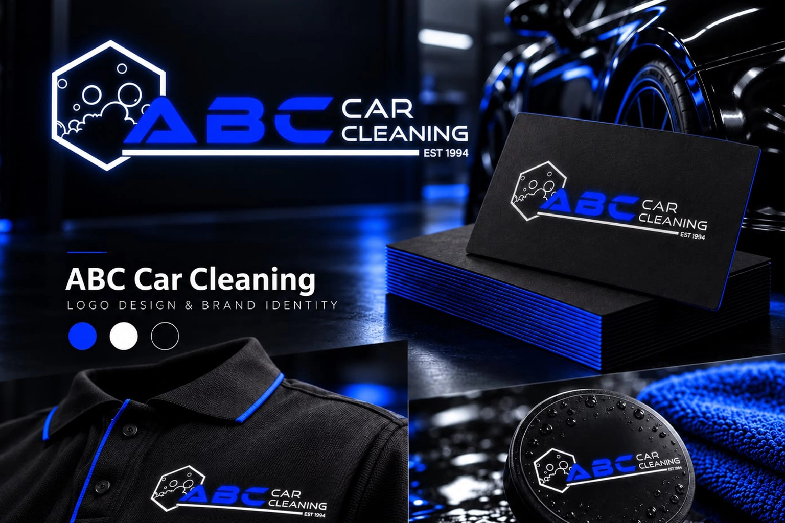 Logo design ABC carcleaning